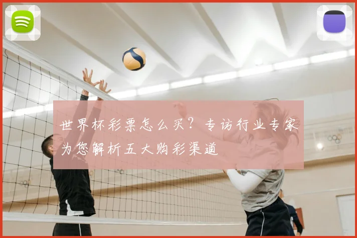 世界杯彩票怎么买？专访行业专家为您解析五大购彩渠道