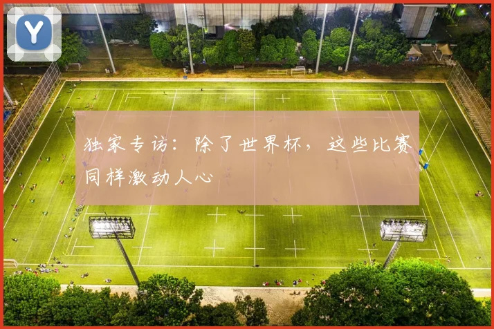 独家专访:除了世界杯,这些比赛同样激动人心
